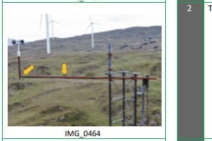 Met mast boom surface corston damage report item